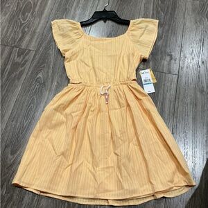 NWT Girls' Surf Break Short Sleeve Dress Roxy